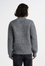 dani-unisex-asymmetric-brushed-knit-cardigan-grey