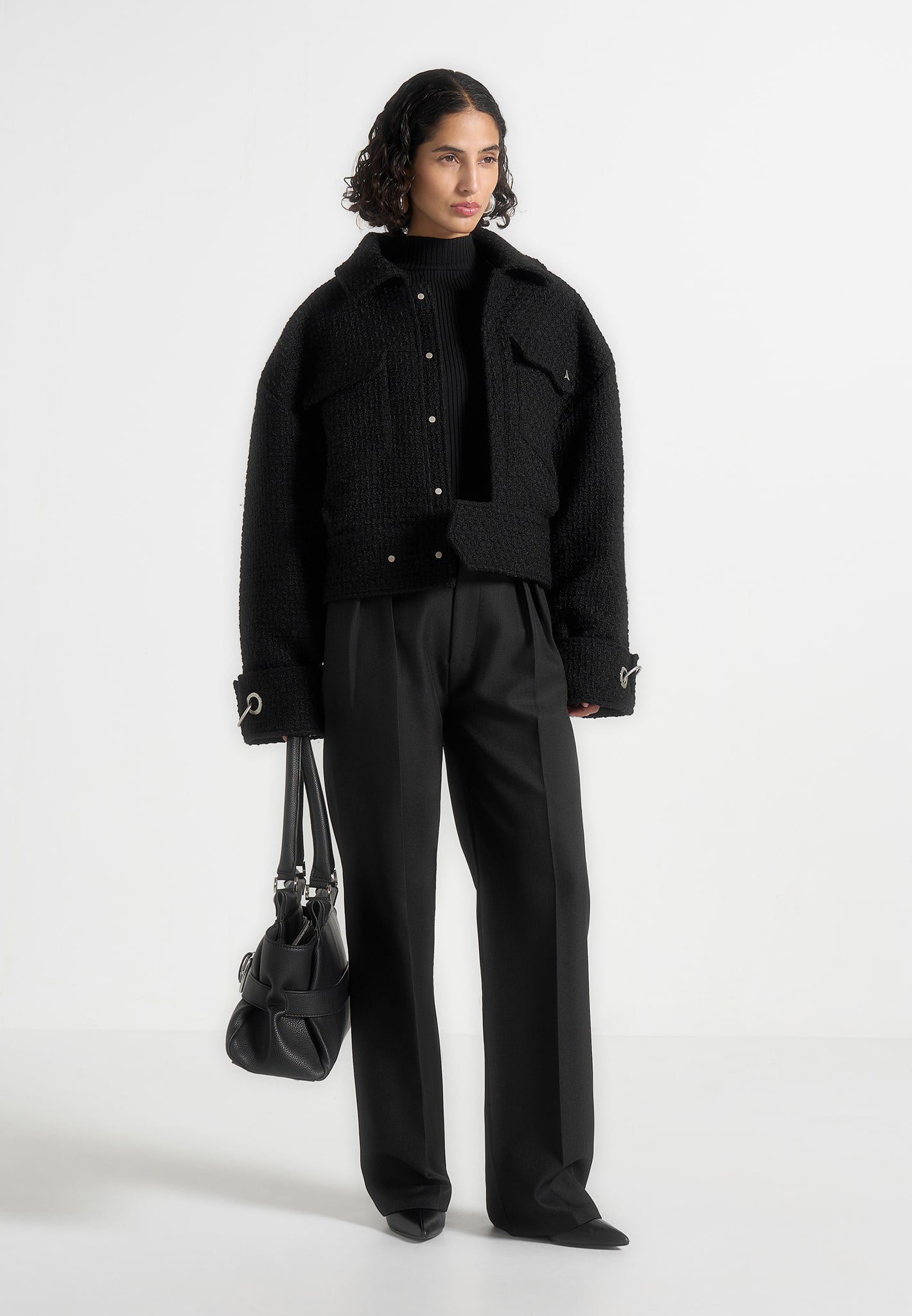 naela-boxy-tweed-jacket-with-cuff-detail-black
