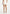 Elise - Tailored Pleated Skort with Belt - Off White