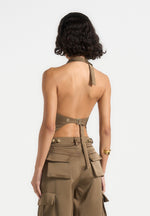 claudette-satin-halterneck-backless-top-dark-olive