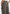 Anne - High Waisted Boucle Denim Cargo Pants - Brown