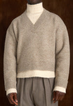 jacques-unisex-double-layer-v-neck-knit-jumper-beige-cream