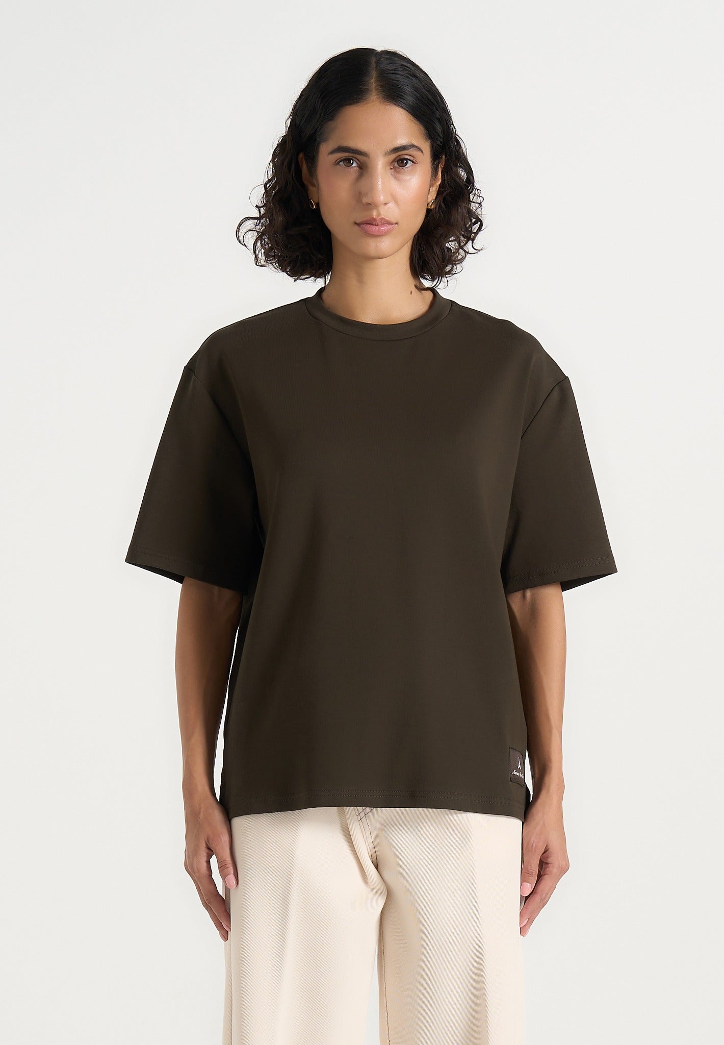 TS007 - Unisex Relaxed Fit Cotton T-Shirt - Olive