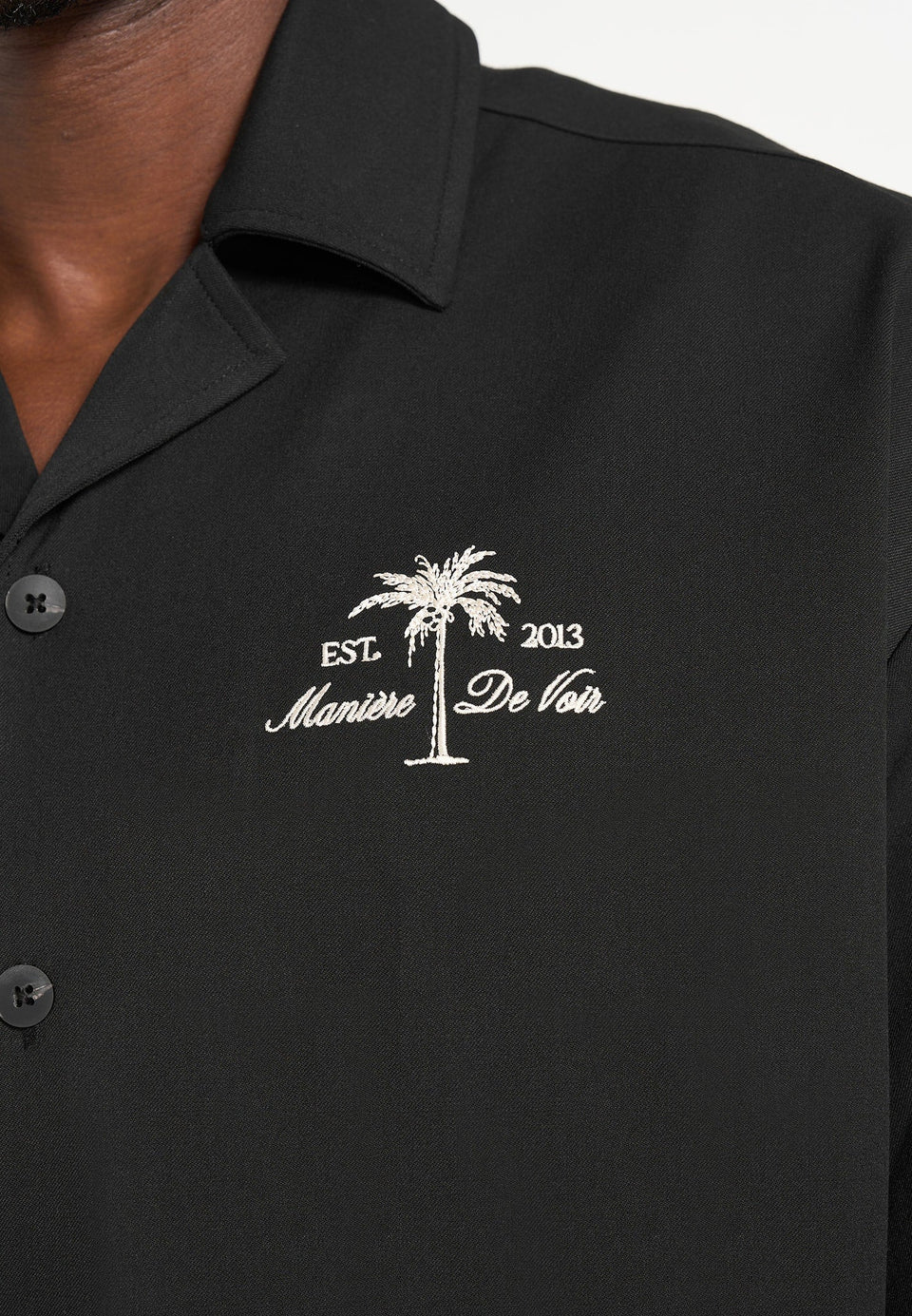 alexis-unisex-cote-dazur-boxy-shirt-black