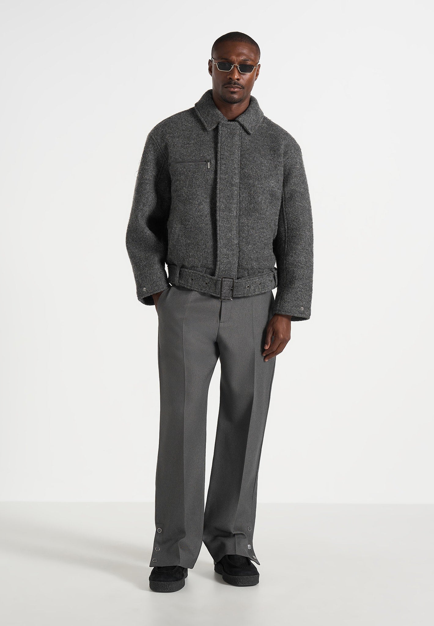 ezra-unisex-wool-belted-bomber-jacket-grey