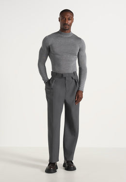 kw003-fitted-mock-neck-wool-blend-jumper-grey