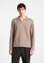 wool-blend-knit-revere-long-sleeve-jumper-taupe