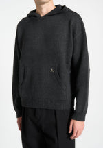 knitted-hoodie-black-marl