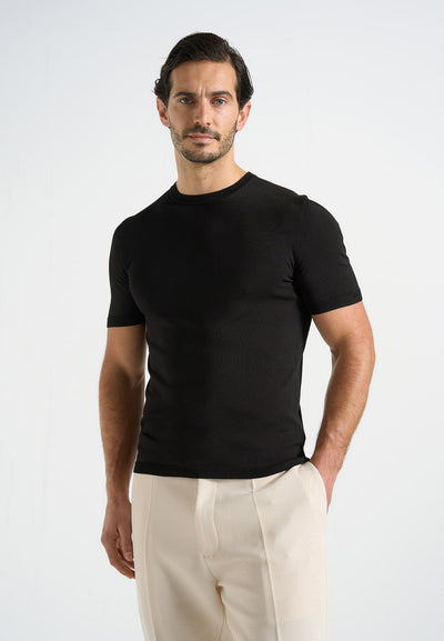 ts010-luxe-knitted-t-shirt-black