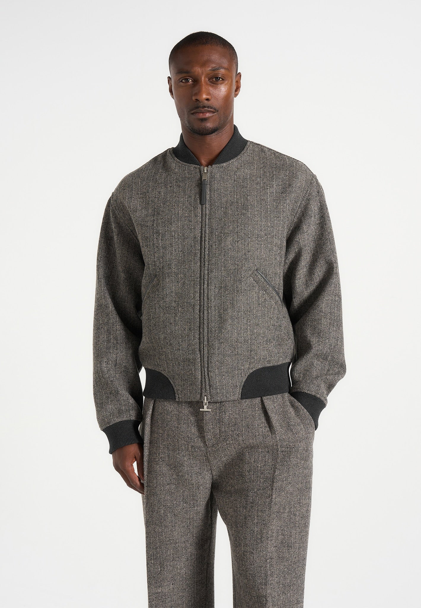 leandro-herringbone-wool-bomber-jacket-grey