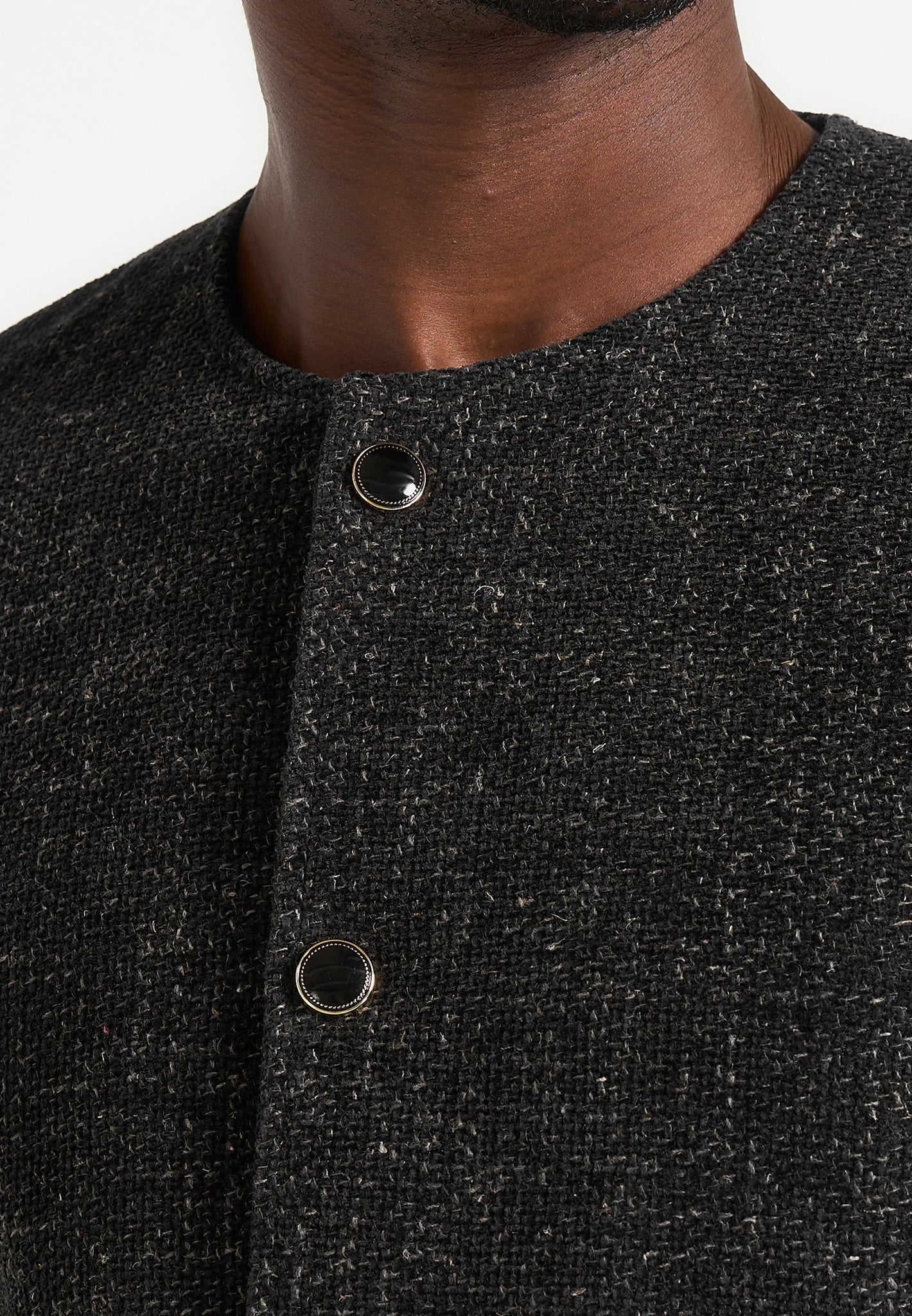 Melvin - Textured Jacket - Black