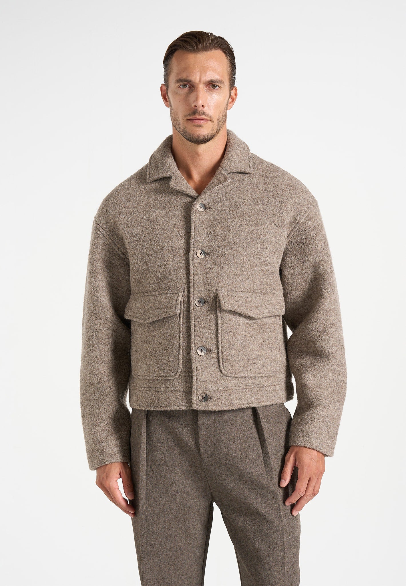 aurel-wool-jacket-with-revere-collar-taupe
