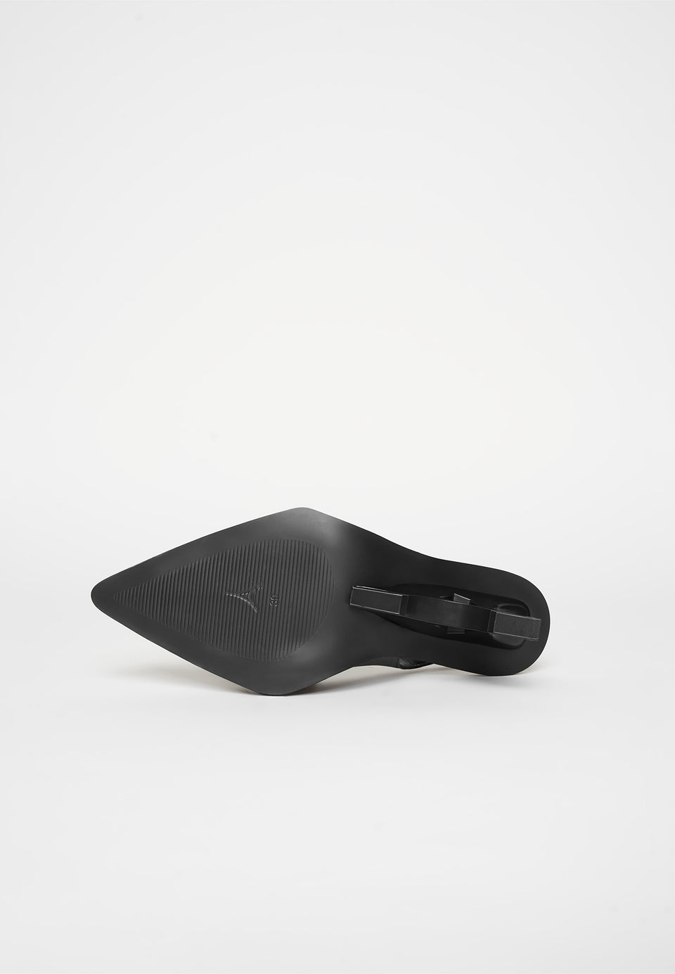 Sling Back Eiffel Heel - Black