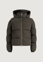 Eric - 2-in-1 Puffer/Gilet Jacket - Olive
