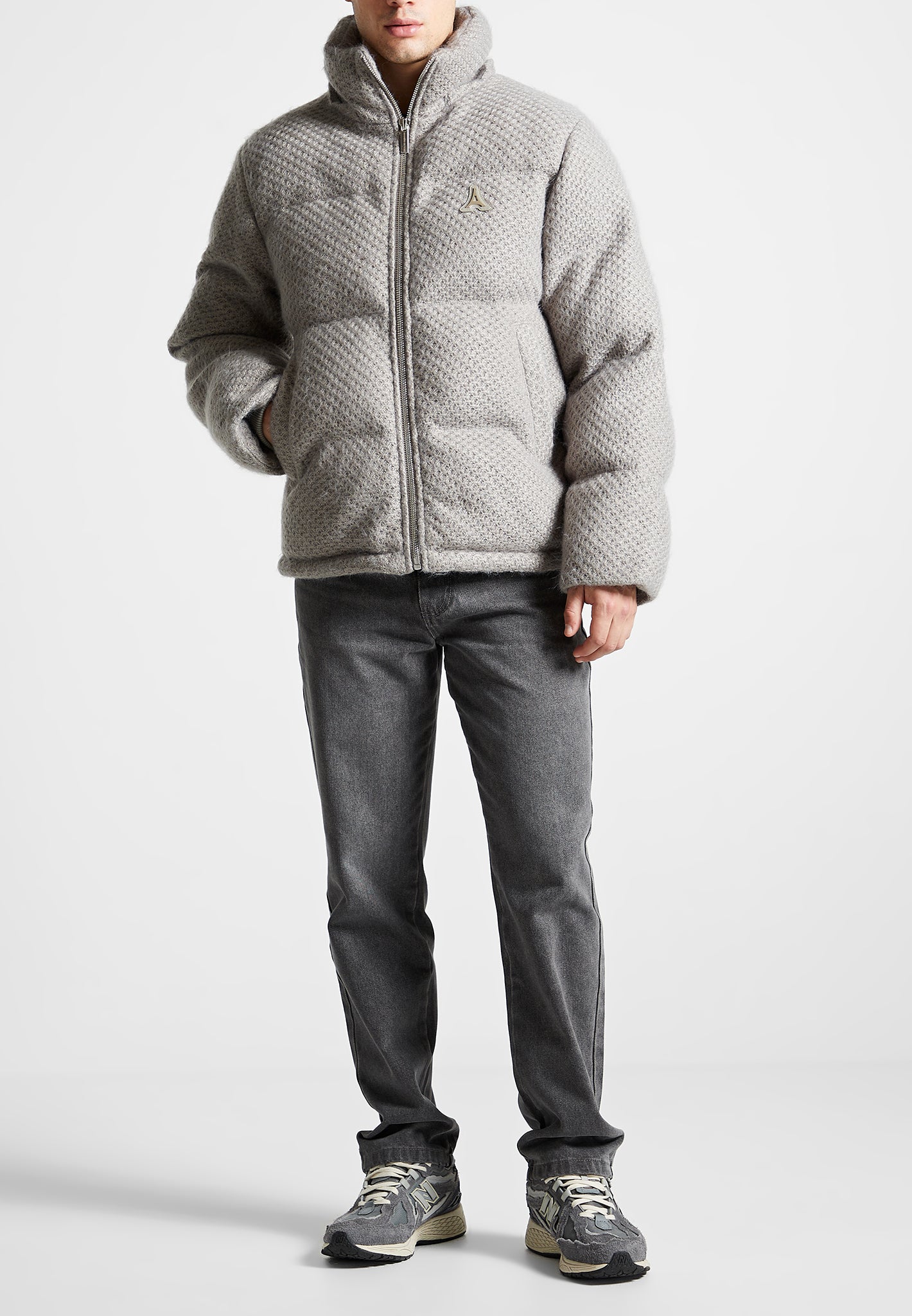 textured-knit-puffer-jacket-grey