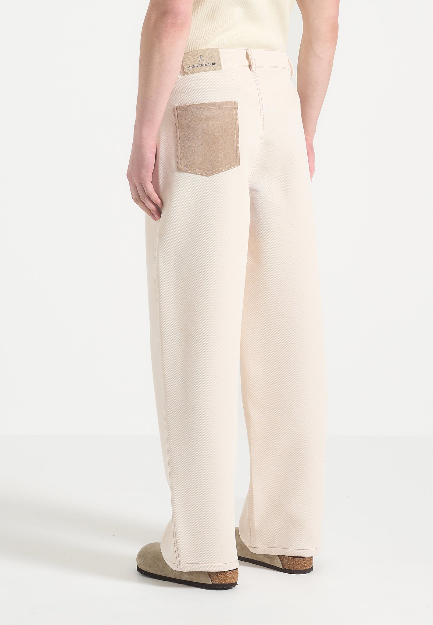 lazare-wide-leg-twill-jeans-cream