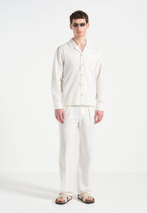 Constant - Linen Overshirt - White