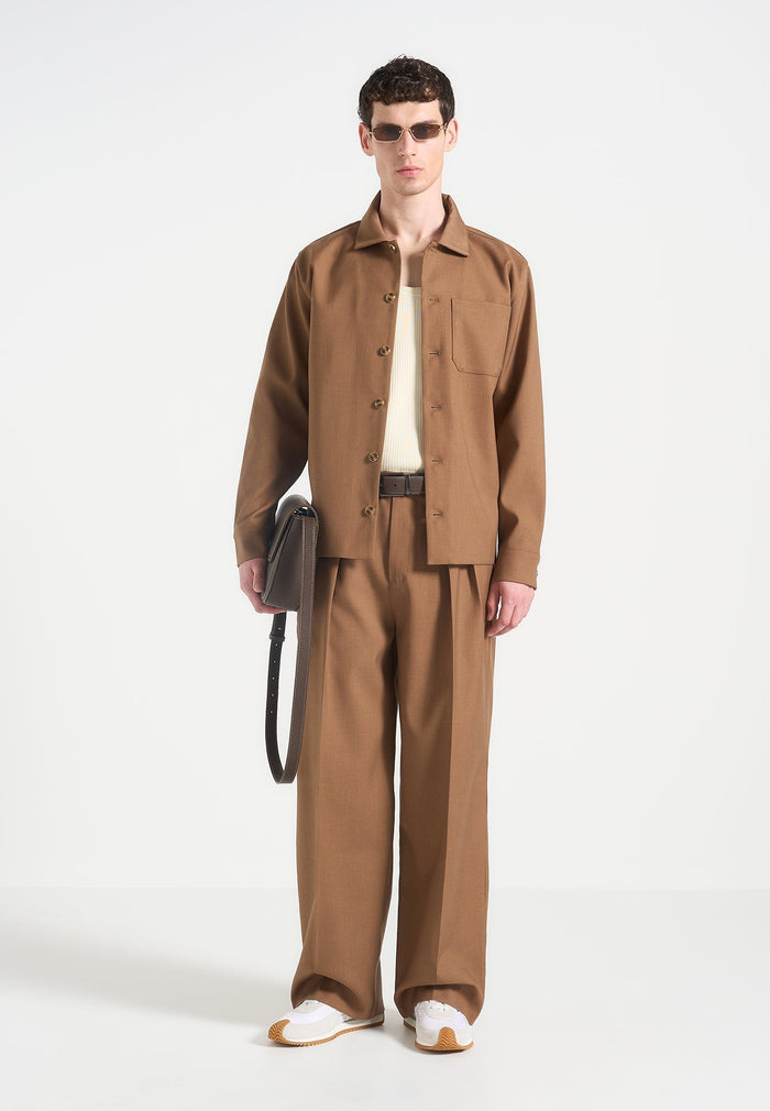 hatched-tailored-overshirt-fawn