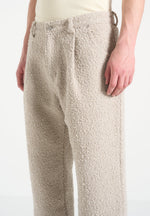 Arnault - Boucle Pleated Jeans - Beige