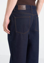 Arnault - Pleated Denim Jeans - Indigo