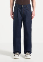 Arnault - Pleated Denim Jeans - Indigo