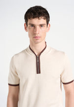 clement-crew-neck-zip-polo-shirt-cream
