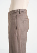 Joseph - Regular Fit Pinstripe Tailored Pants - Taupe