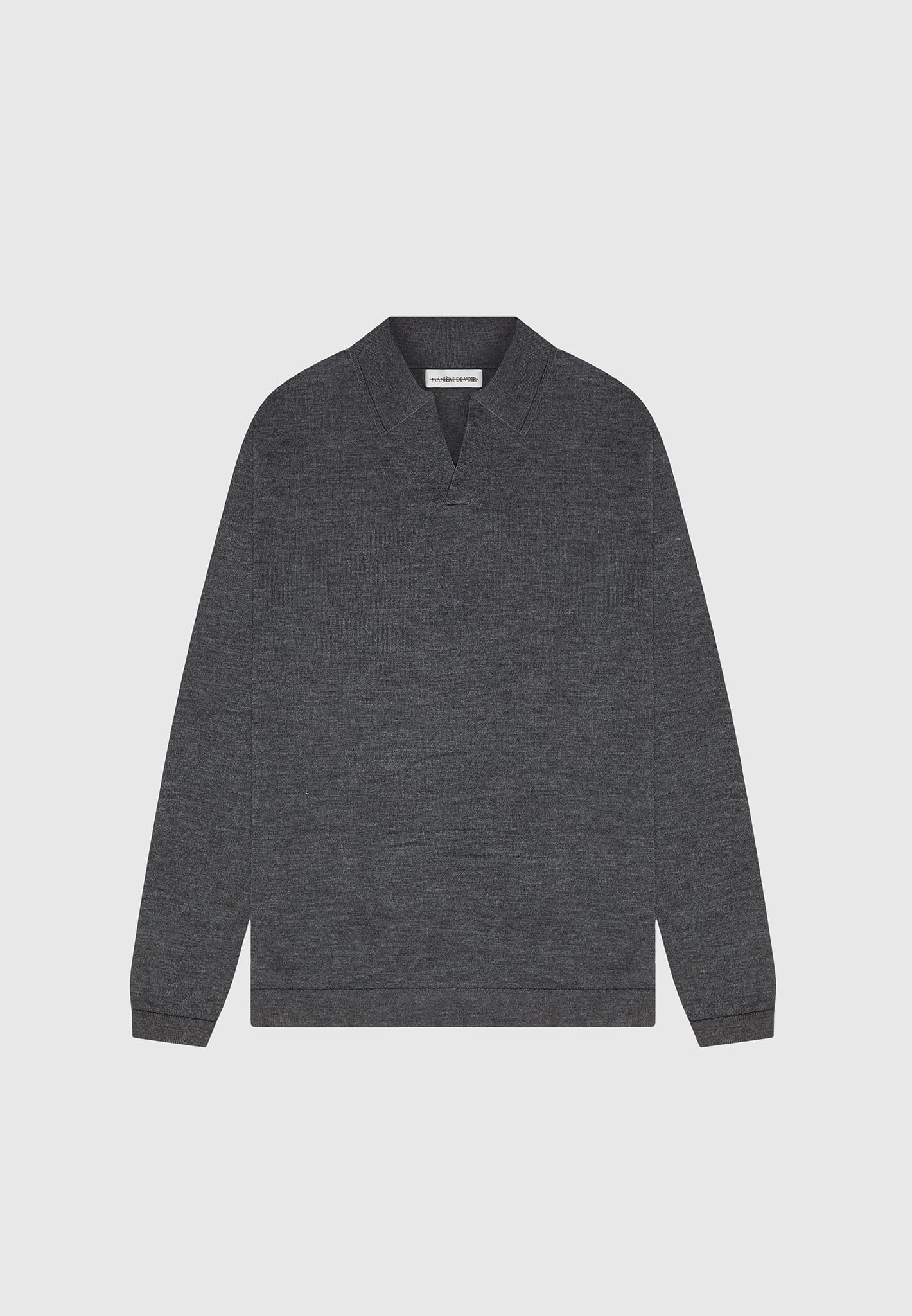 merino-wool-long-sleeve-revere-polo-shirt-grey