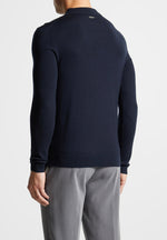 merino-wool-long-sleeve-polo-top-with-zip-navy