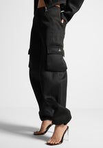 mesh-cargo-pants-black