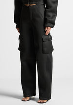mesh-cargo-pants-black