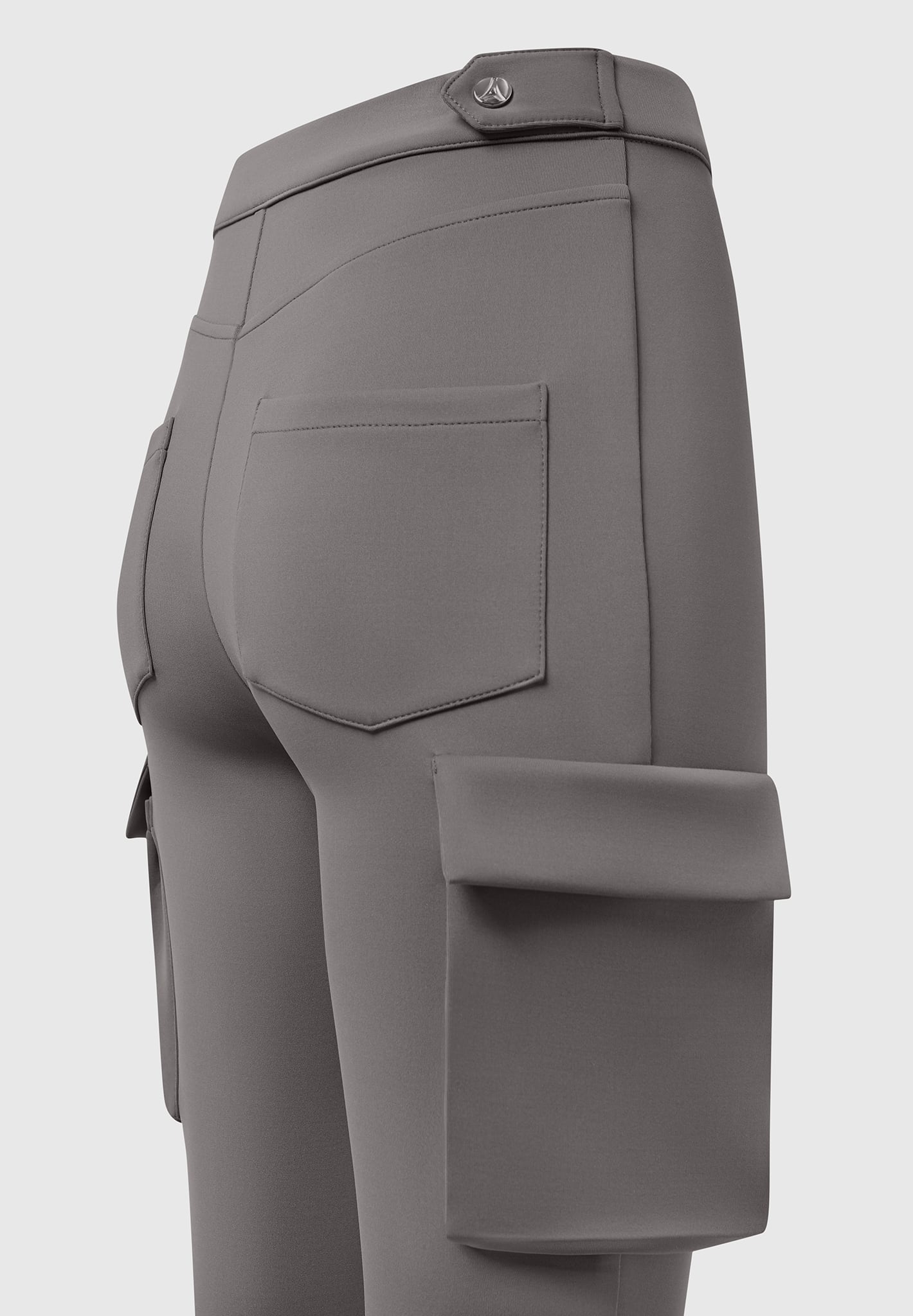 neoprene-cargo-fit-and-flare-leggings-grey