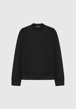 neoprene-regular-fit-crew-neck-jumper-black