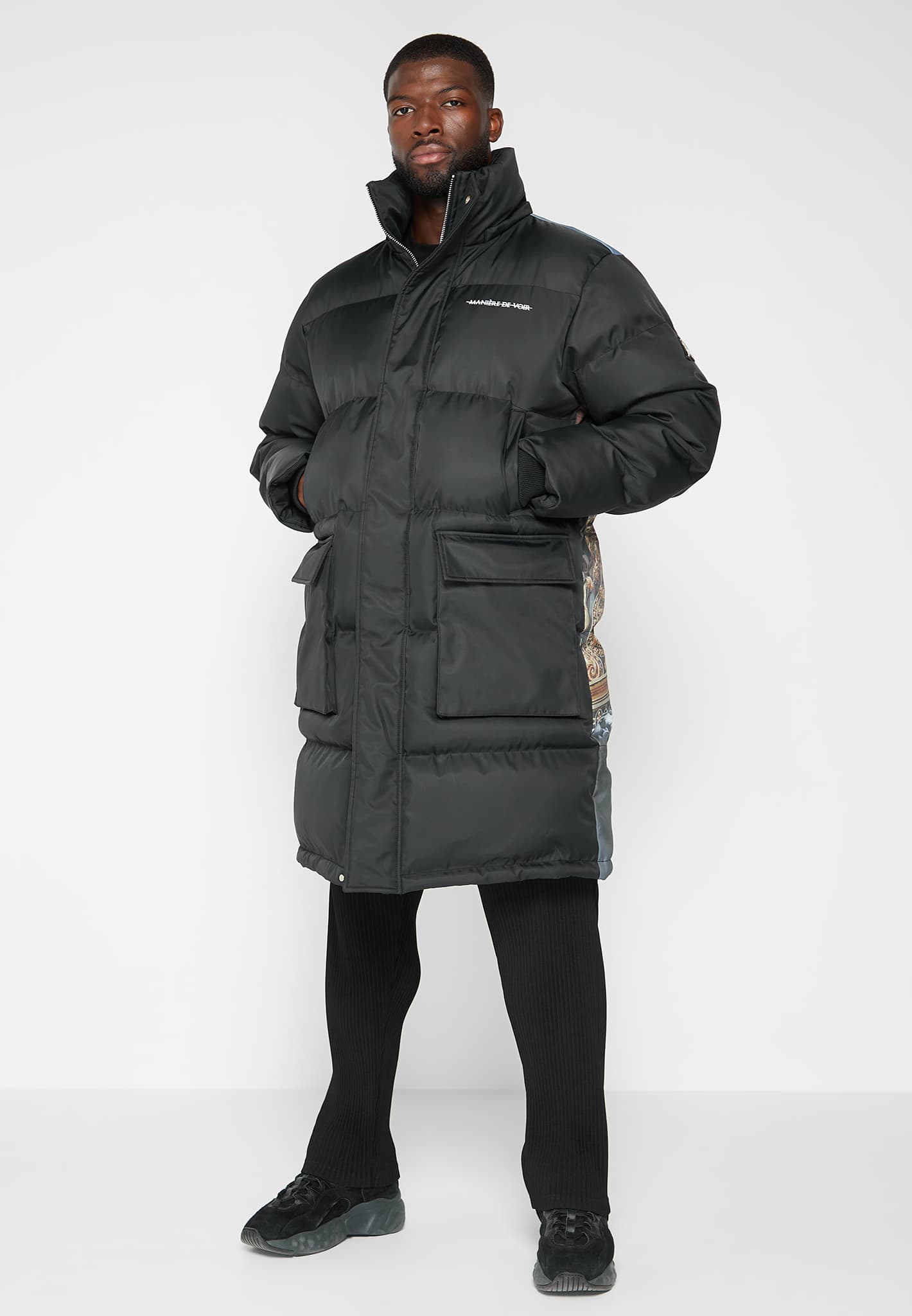 renaissance-longline-puffer-coat-black