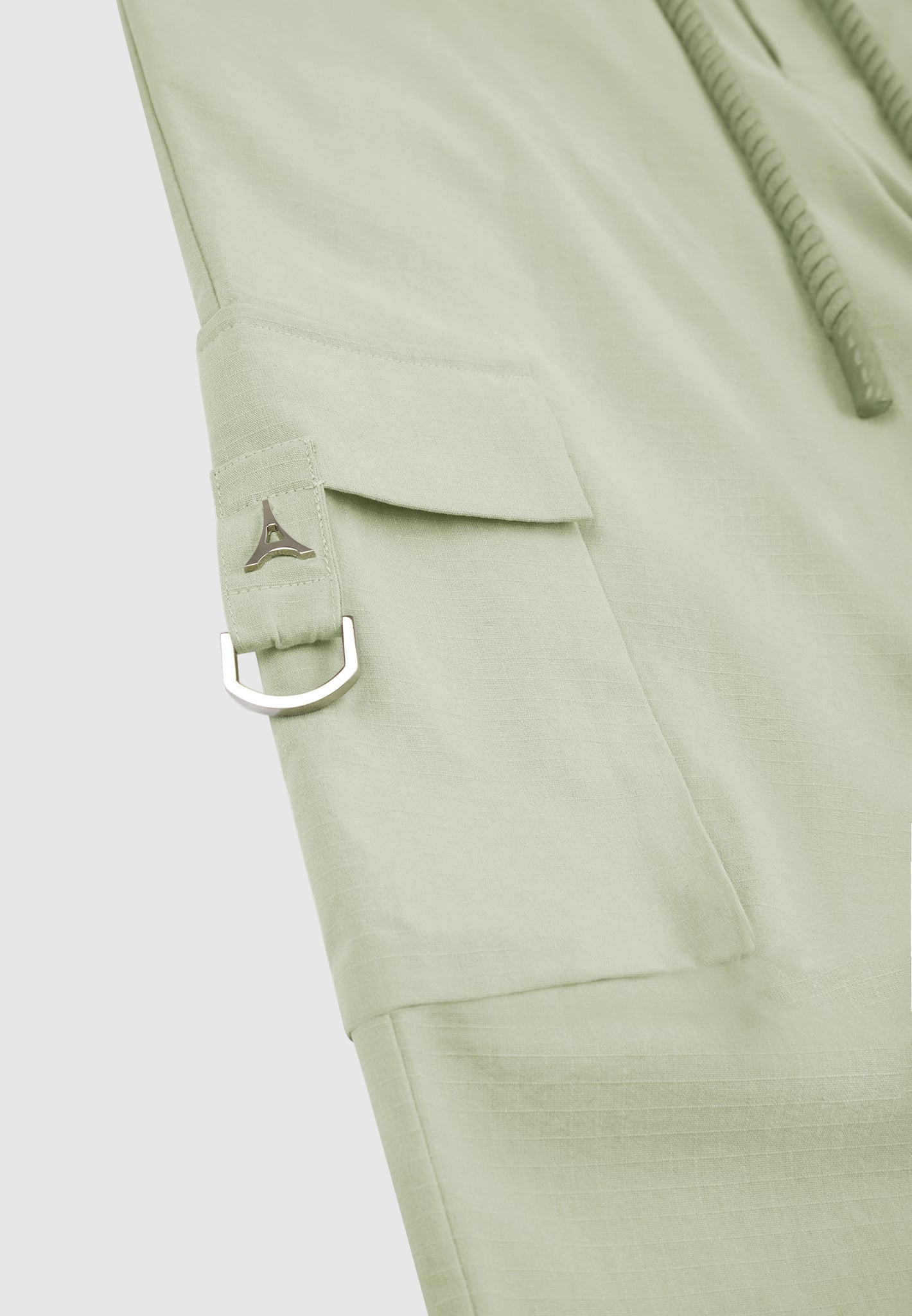 Rosa - Ripstop Parachute Cargo Pants - Sage