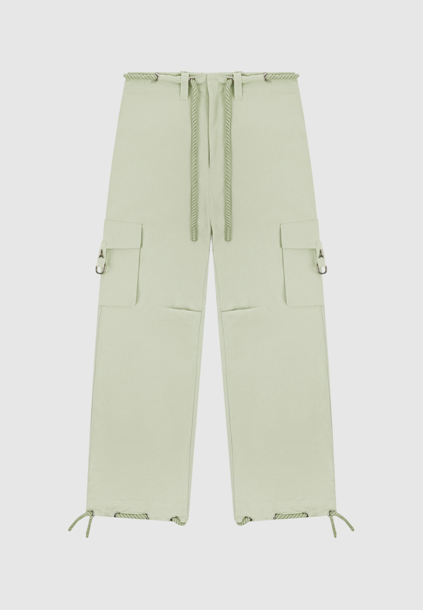 Rosa - Ripstop Parachute Cargo Pants - Sage