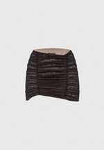 ruched-lace-asymmetric-mini-skirt-black