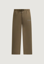 JS003 - Unisex Signature Wide Leg Joggers - Olive