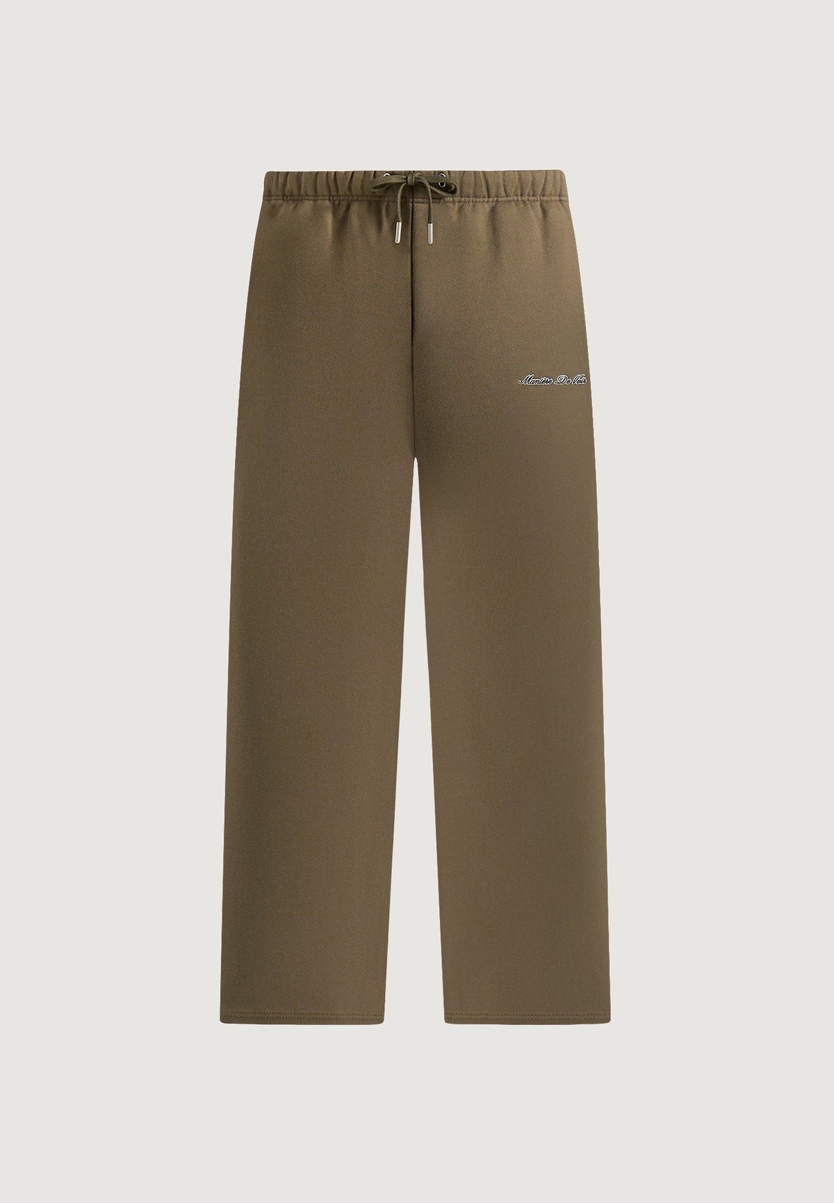 JS003 - Unisex Signature Wide Leg Joggers - Olive