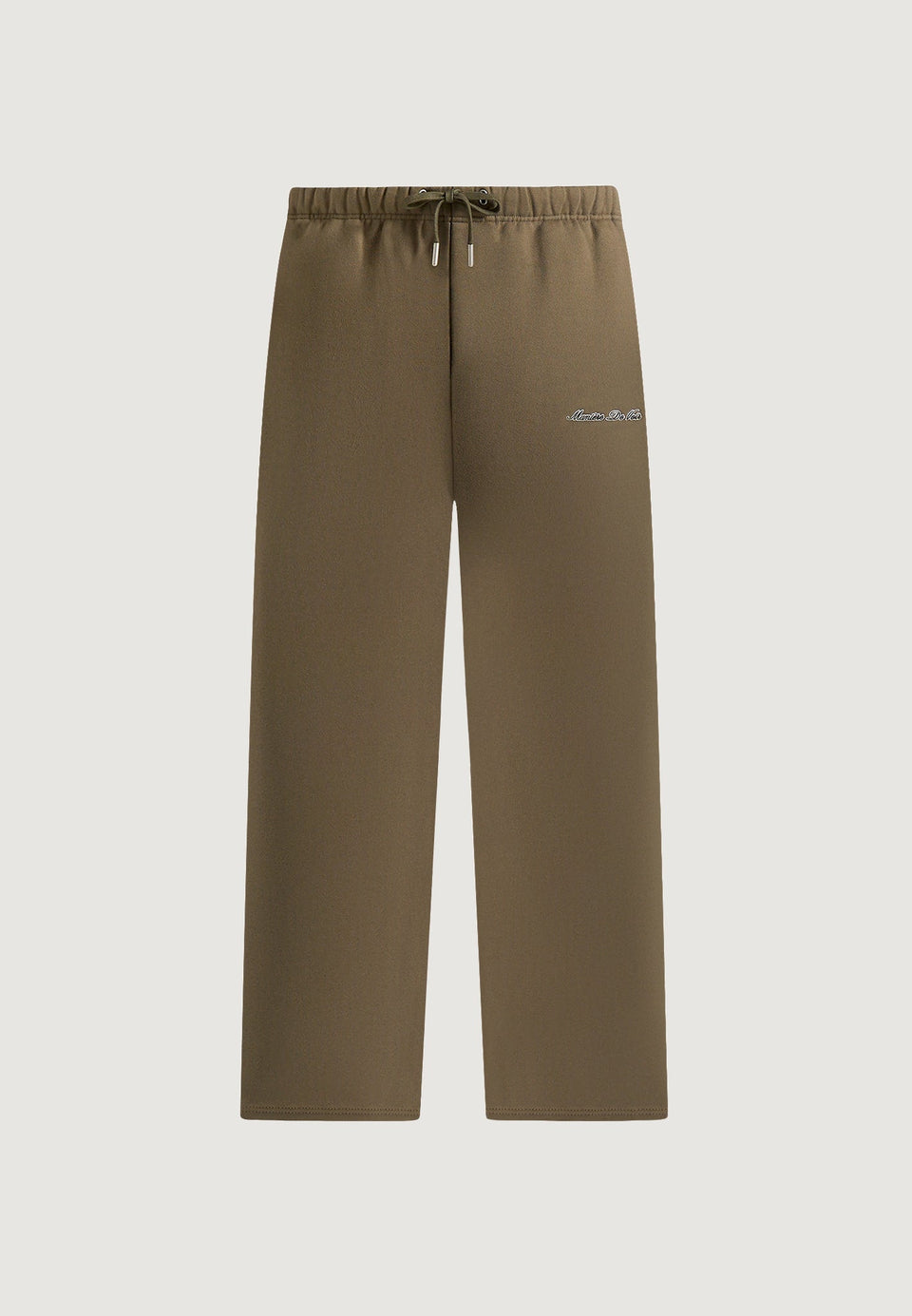JS003 - Unisex Signature Wide Leg Joggers - Olive