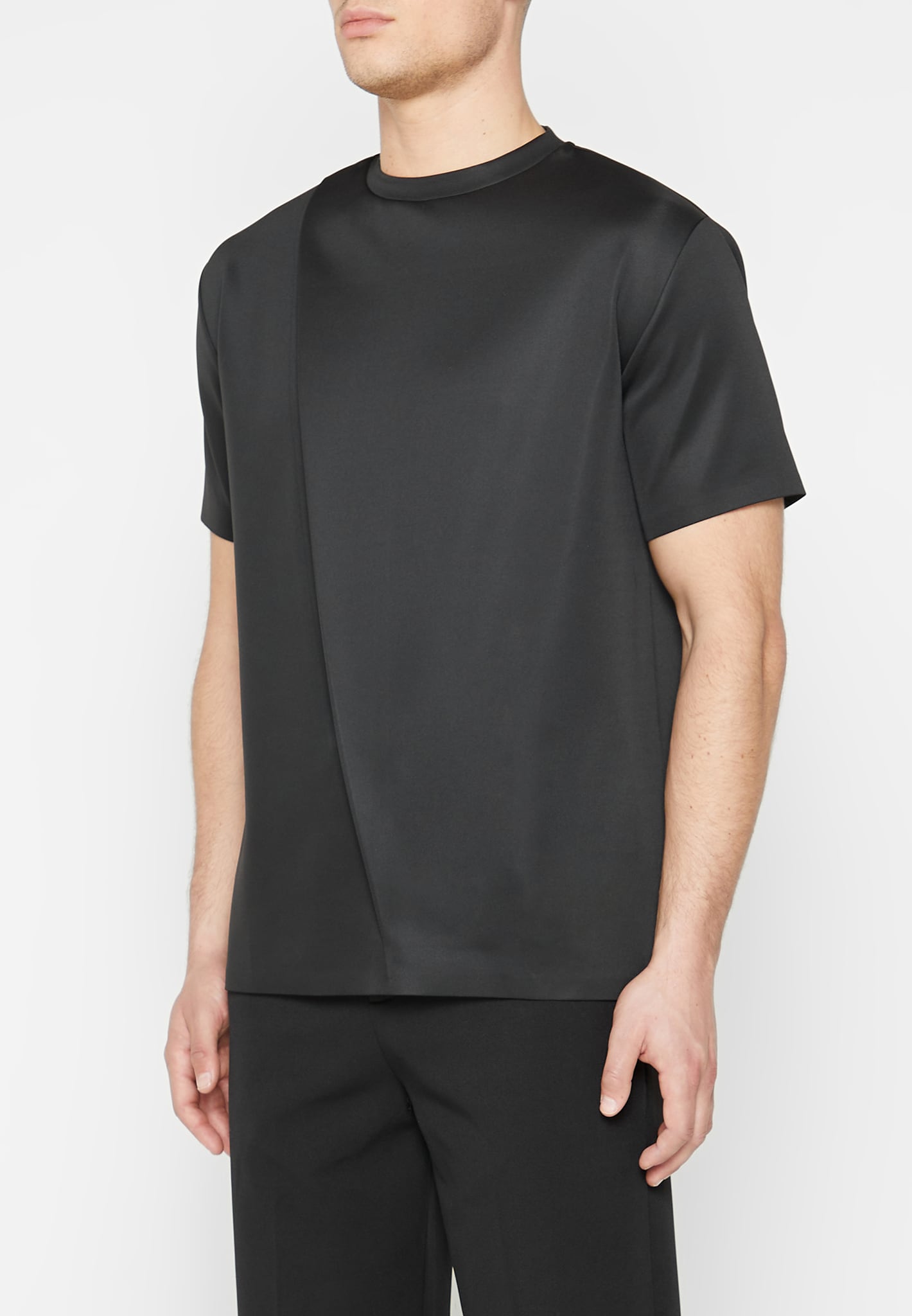 t-shirt-with-pleat-black