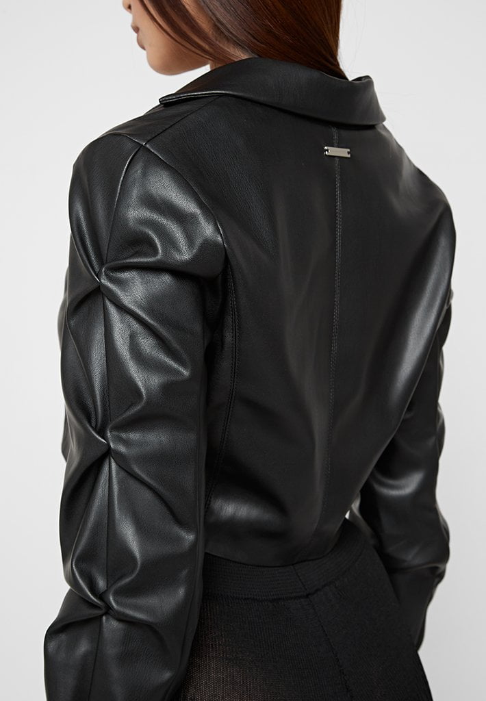 tacked-vegan-leather-cropped-jacket-black