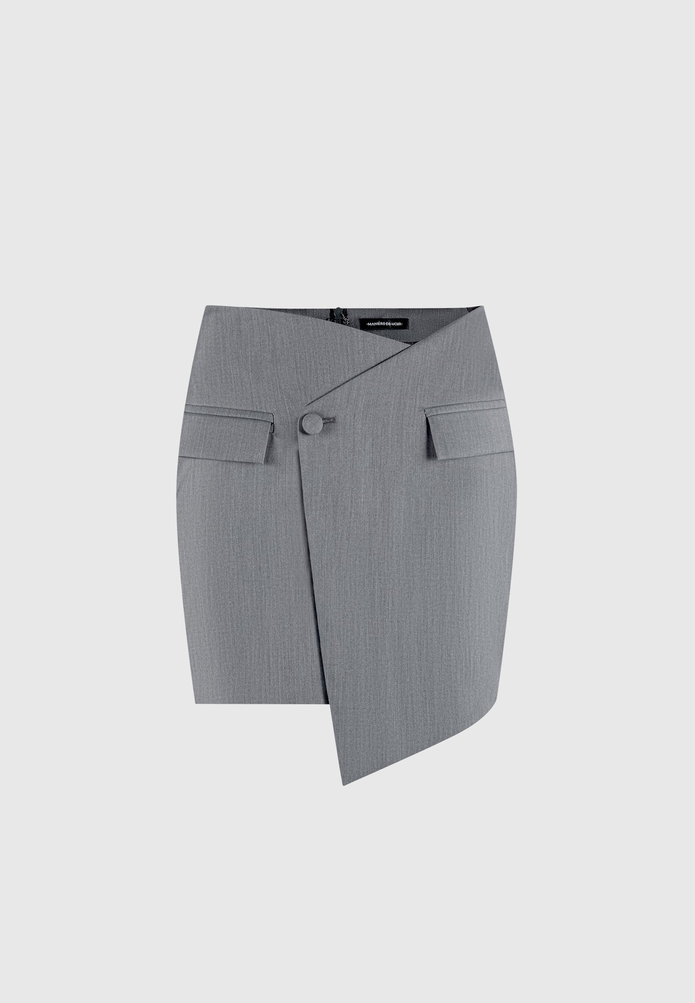 tailored-asymmetric-mini-skirt-grey