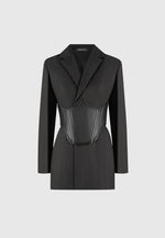 tailored-blazer-dress-with-reversible-corset-black