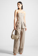 tailored-longline-bandeau-top-taupe