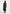 Ilona - Tailored Satin Trench Coat - Black