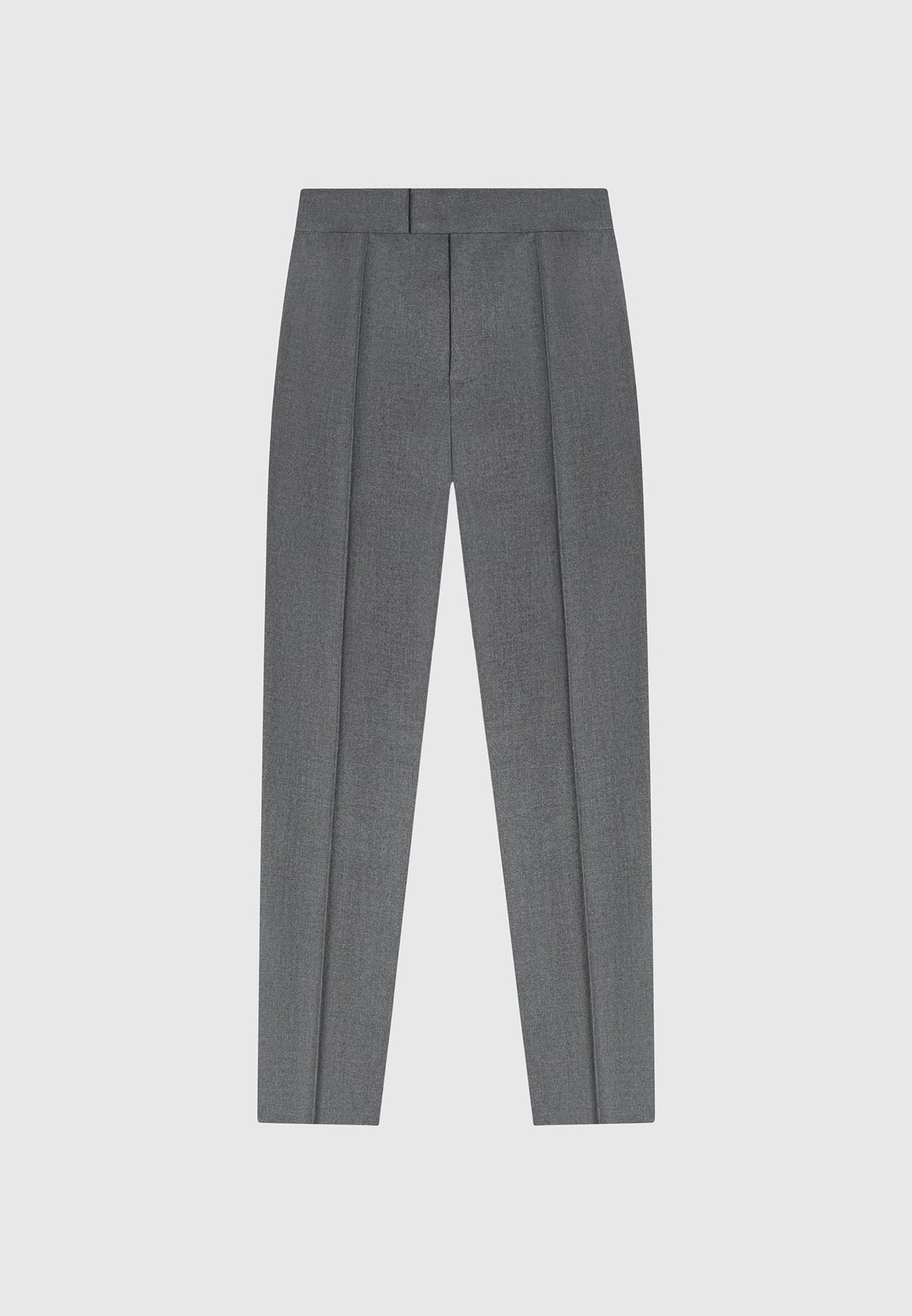 Claude - Slim Fit Tailored Pants - Grey
