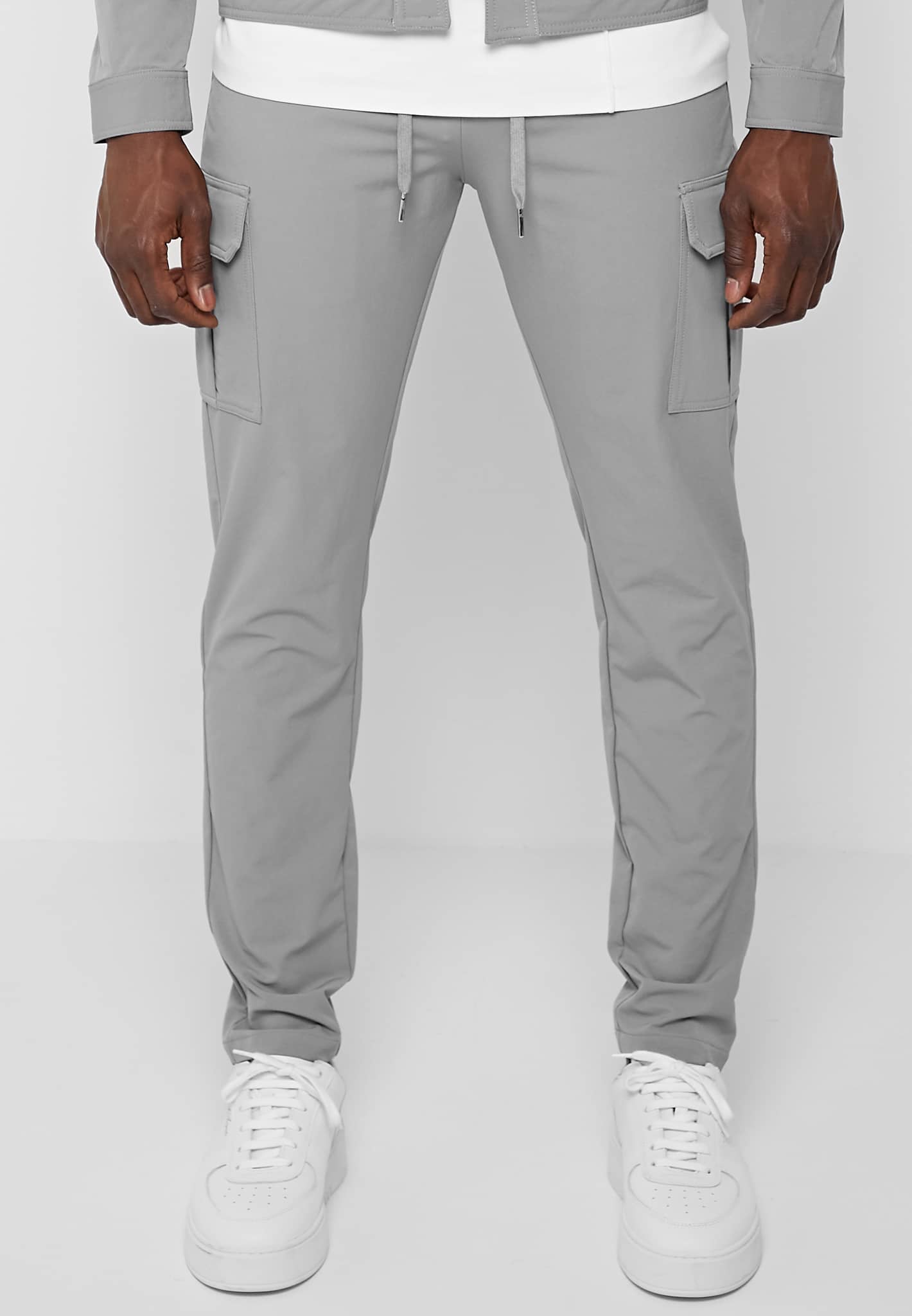 Grey combat sale trousers