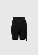 tie-up-knitted-cycling-shorts-black