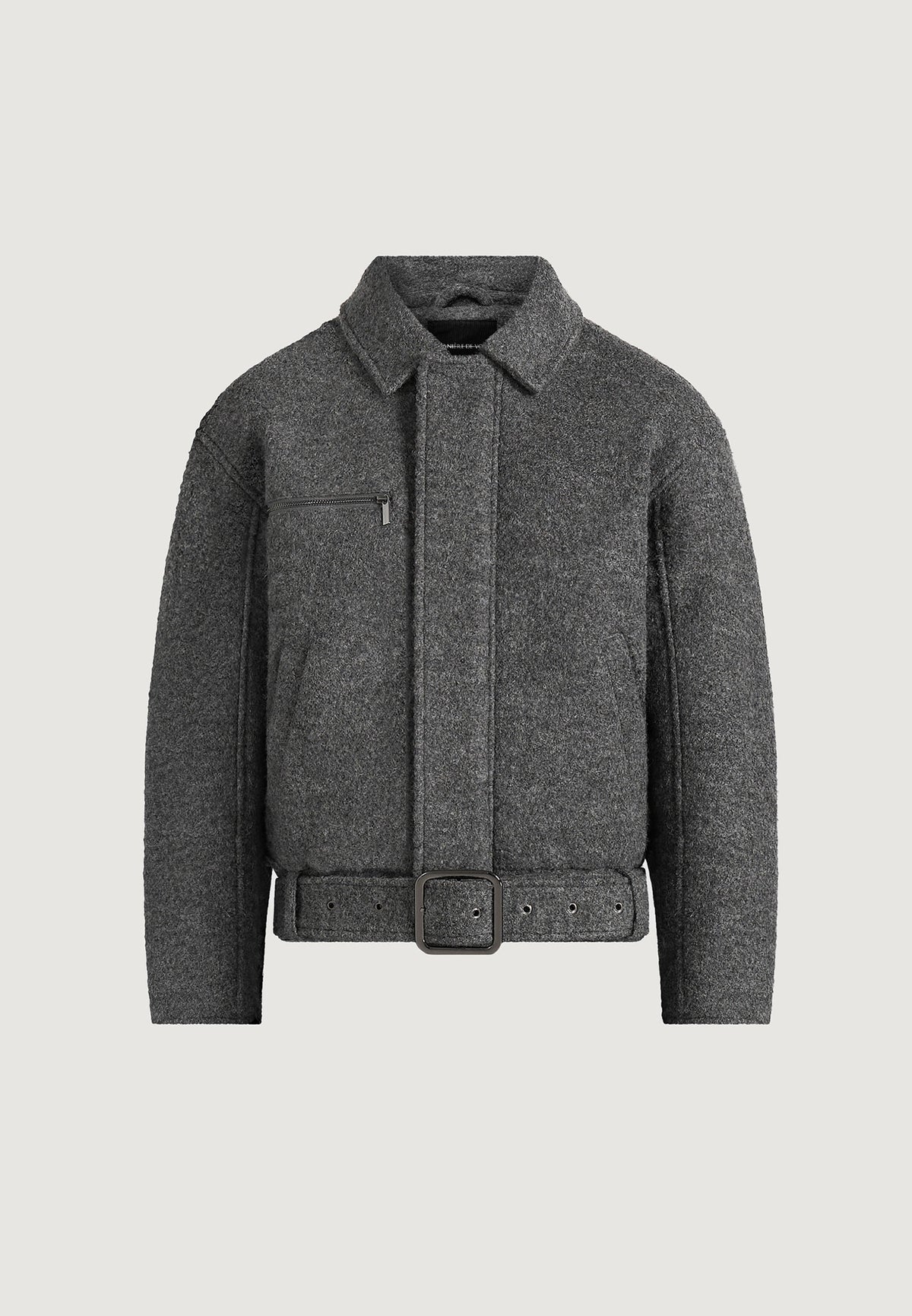 ezra-unisex-wool-belted-bomber-jacket-grey